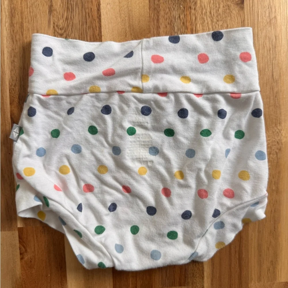 Kyte Baby Bamboo Bummies Polka Dot Multicolor White‎ Bloomers 12-18 Months - Picture 3 of 3